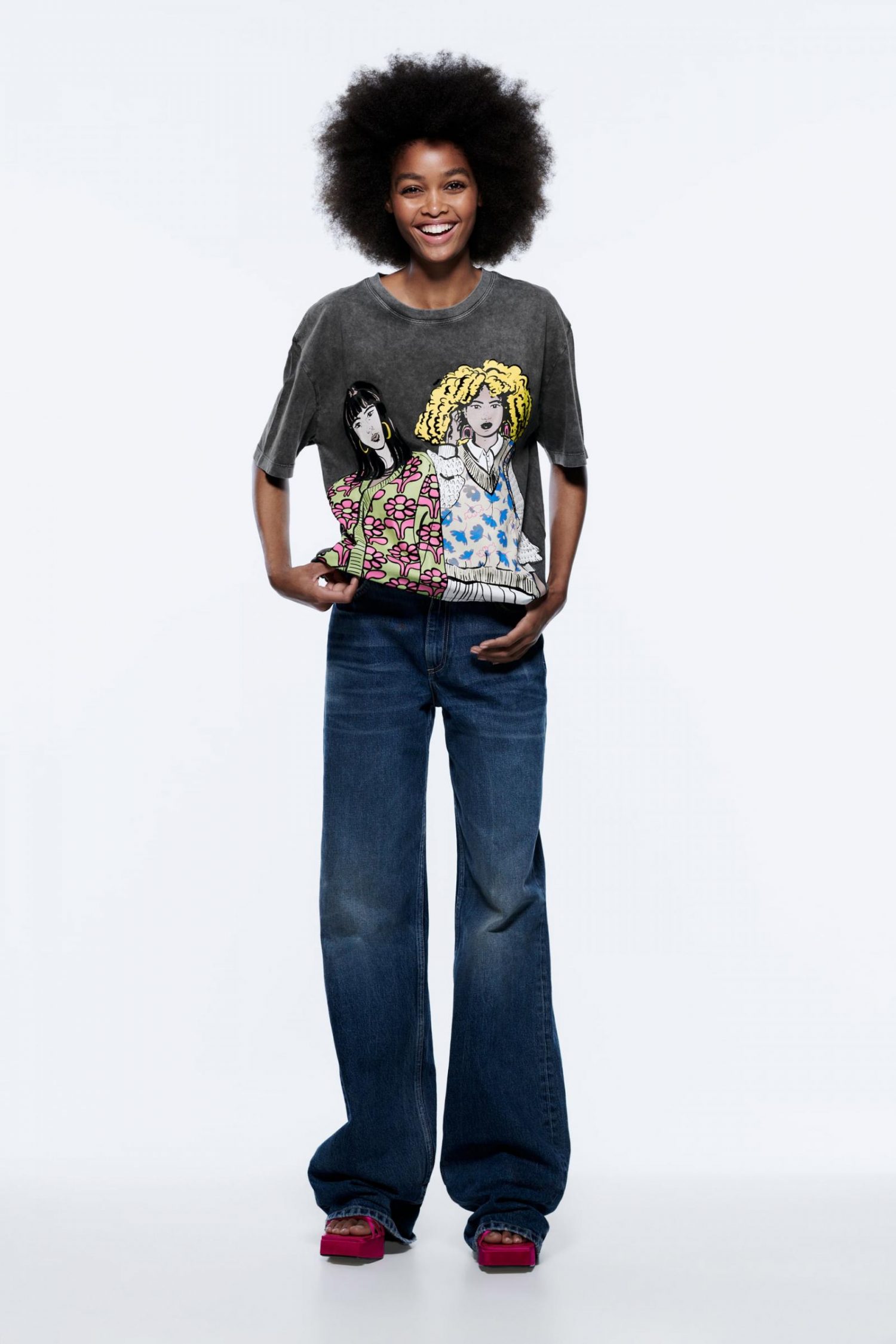 Zara camisetas de mujer hotsell