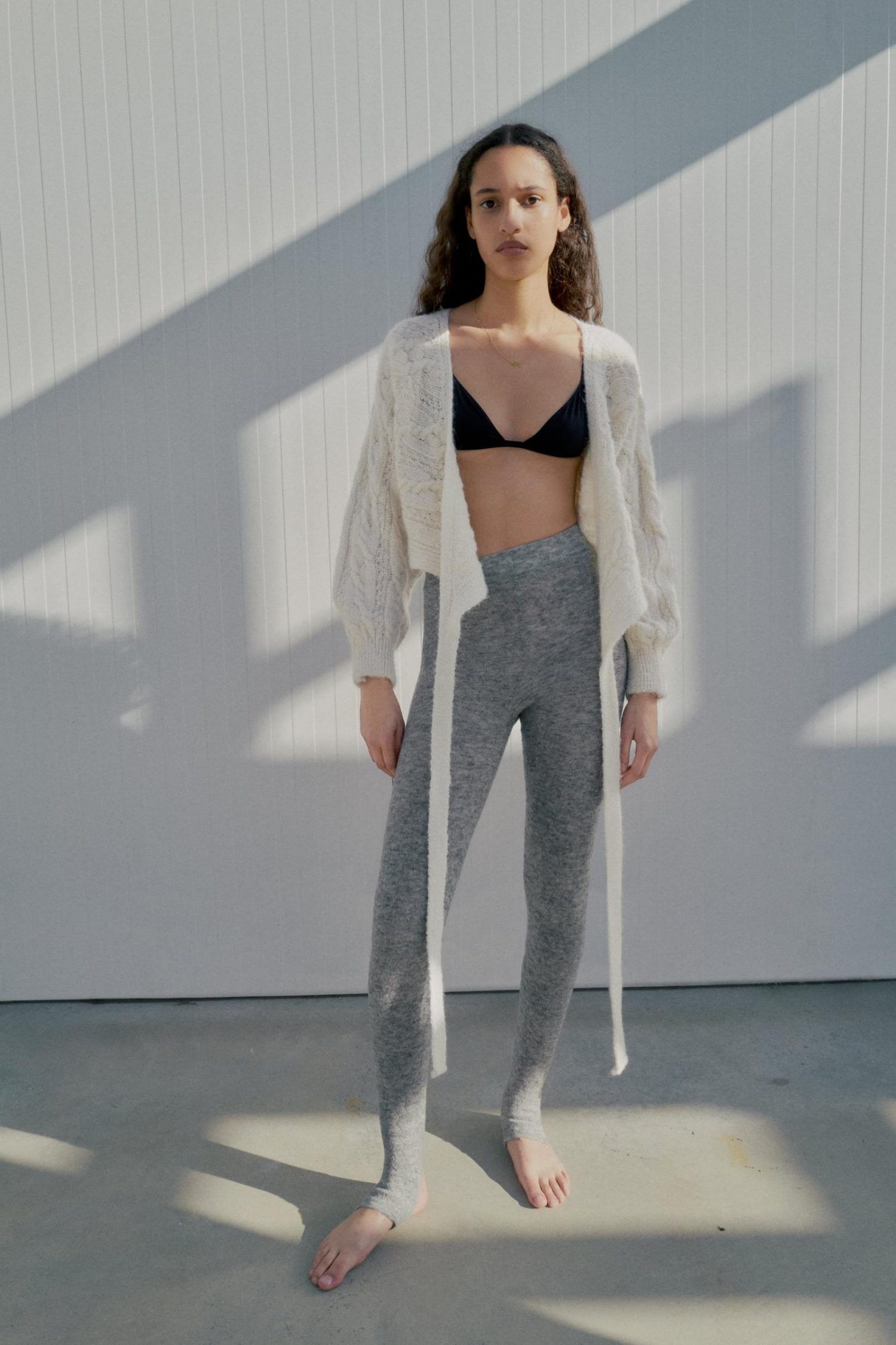 Pantalon lana mujer zara best sale