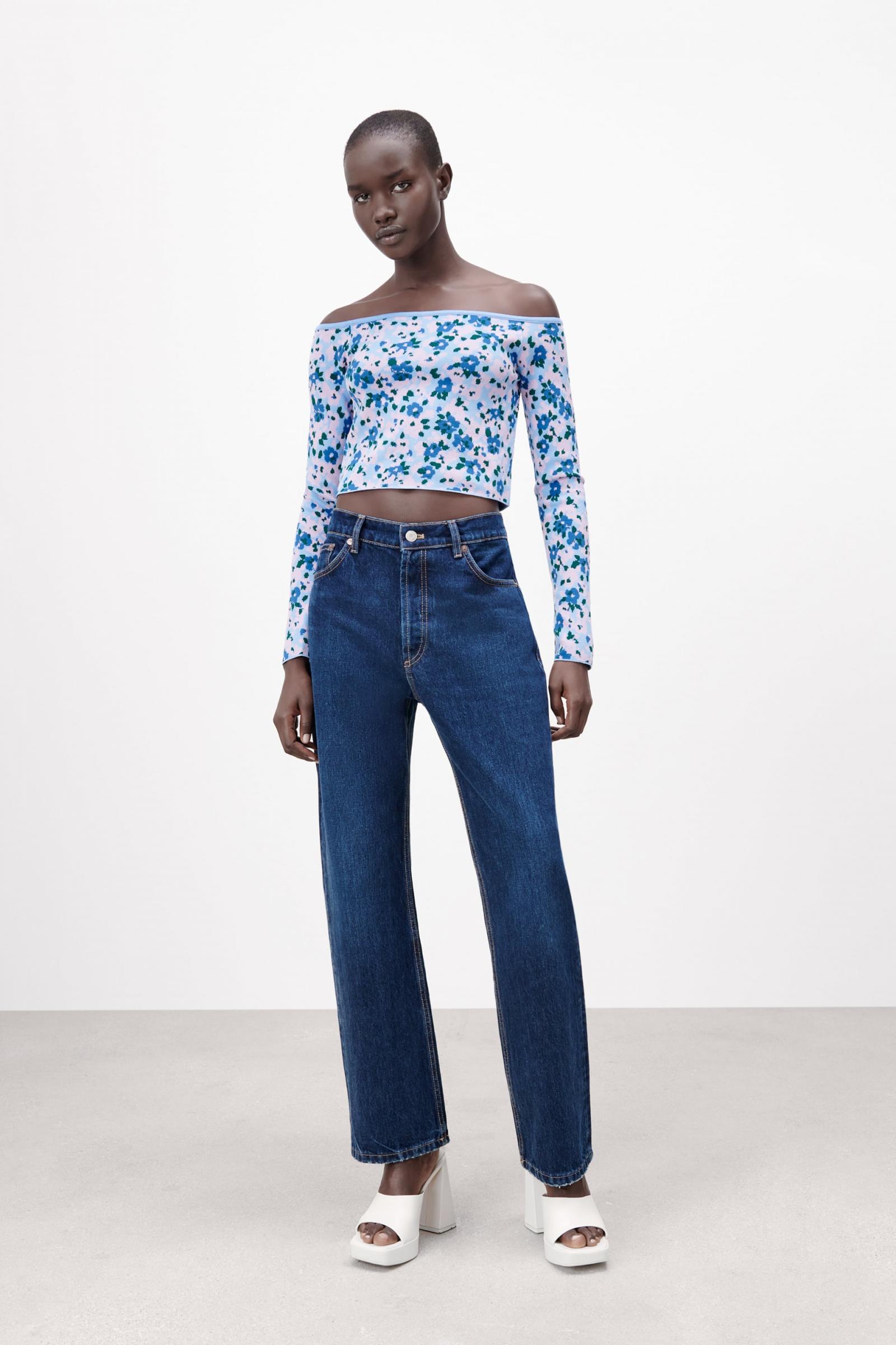 Top mujer zara hotsell